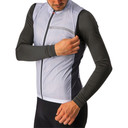 Castelli Squadra Stretch Vest Silver Gray/Dark Gray