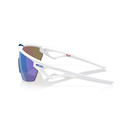 Oakley Sphaera Sunglasses Matte White Prizm Sapphire Polarized Lens
