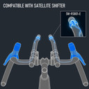 Shimano GRX ST-RX825 Right Di2 Shift-Brake Lever With WBR-RX820 Hydraulic Front Disc Brake