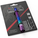 KOM Cycling Tyre Repair Tool Pro Iridescent