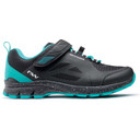 Northwave Escape Evo Womens MTB AM Shoes Black/Aqua