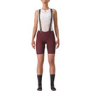 Castelli Free Aero RC Bibshort Womens Deep Bordeaux