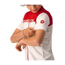 Castelli Neo Prologo Jersey Kids Ivory/Red