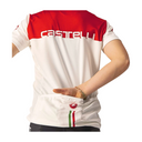 Castelli Neo Prologo Jersey Kids Ivory/Red