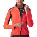 Castelli Perfetto RoS LS Jacket Womens Brilliant Pink