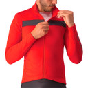 Castelli Puro 3 LS Jersey Red/Black Reflex