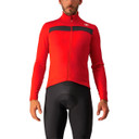 Castelli Puro 3 LS Jersey Red/Black Reflex