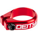 Deity Seatpost Clamp Circuit 34.9mm Red