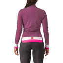 Castelli Volare Womens LS Jersey Cyclamen/White/Pink Fluo