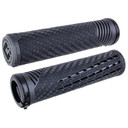 ODI MTB CF Lock-On Grip V2.1 135mm Blk/Gpht W/Mt Blk Clp