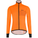 Santini Guard Nimbus Rain Jacket Fluro Orange