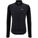 Santini Pure Thermal Long Sleeve Jersey Black