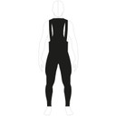 Santini RTR Winter Bibtights Black