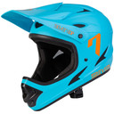 Seven iDP M1 Full Face Helmet Light Blue/Orange