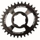 Burgtec Thick-Thin Oval C-Ring Hope Boost Direct Mount 30t Black