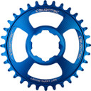 Burgtec Thick-Thin Oval Boost DM Hope 30T Chain Ring Blue