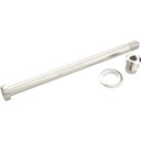 Burgtec Trek Rear Axle Rhodium Silver M12x1.0 184.5mm