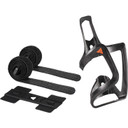 Granite Design Carbon Aux Bottle Cage Side Load W/L Strap Matte Black