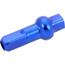 Pillar Square Drive Alloy 14g 14.4mm Blue Nipples 100
