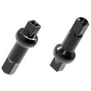 Pillar Square Drive Brass Ablock 14g 16mm Black Nipples 100