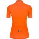 Santini Colore Jersey Womens Orange