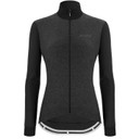 Santini Colore Puro LS Jersey Womens Black Nero