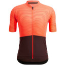 Santini Colore Riga Jersey Fluro Orange