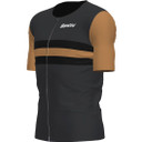 Santini Cupio Short Sleeve Tri Top Black Gold