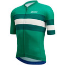 Santini Eco Sleek Bengal Jersey Green