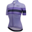 Santini Eco Sleek Bengal Jersey Womens Lilac