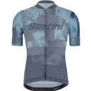 Santini Forza Indoor Jersey Black Grey