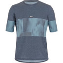 Santini Forza Indoor Tech T-Shirt Blue Grey
