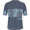Santini Forza Indoor Tech T-Shirt Blue Grey