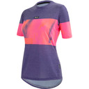 Santini Forza Indoor Tech T-Shirt Womens Orange Purple