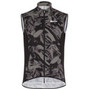 Santini Gravel Windbreaker Vest Grey Camo