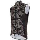 Santini Gravel Windbreaker Vest Grey Camo