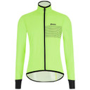 Santini Guard Nimbus Rain Jacket Fluro Green
