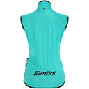 Santini Guard Nimbus Rain Vest Fluro Green