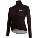 Santini Nebula Puro Windbreaker Jacket Womens Black Nero