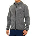 100% Rorik Tech Zip Hoodie Heather Charcoal