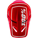 100% Status Full Face Helmet Dreamflow Red