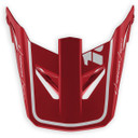 100% Status Replacement Visor Dreamflow Red
