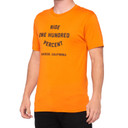 100% Warez T-Shirt Heather Orange
