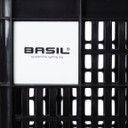 Basil Bike Crate 29.5L Recycled Black