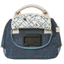 Basil Boheme Handlebar Bag 8L Indigo Blue