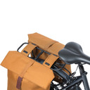 Basil City Double Pannier Bag 28-32L Camel Brown