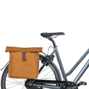 Basil City Double Pannier Bag 28-32L Camel Brown