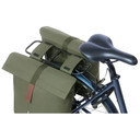 Basil City Double Pannier Bag 28-32L Moss Green