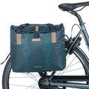 Basil Elegance Bike Shopper Bag 20-26L Estate Blue