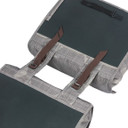 Basil Elegance Double Pannier Bag 40-49L Chateau Taupe